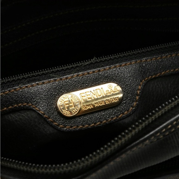 Fendi Crossbody Pequin Bag in Coated Canvas - Picture 5 of 14